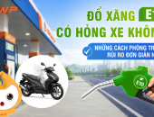 Đổ xăng E10 có hỏng xe không? Những cách phòng tránh rủi ro đơn giản nhất