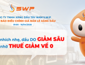Giá xăng dầu 16/4: Xăng nhích nhẹ, dầu DO giảm sâu nhờ thuế giảm về 0