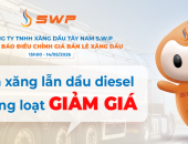 Giá xăng dầu 14/5: Cả xăng lẫn dầu diesel đồng loạt giảm