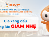 Giá xăng dầu hôm nay 08.04 cùng lúc giảm nhẹ