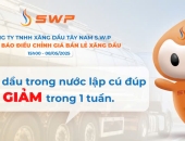 Giá xăng dầu hôm nay 8/5/2025: Lập cú đúp giảm chỉ trong 1 tuần