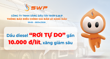 Dầu diesel "rơi tự do" gần 10.000 đồng/lít, xăng giảm sâu