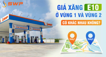 Giá xăng E10 ở vùng 1 và vùng 2 có khác nhau không?