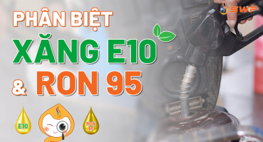 Phân biệt xăng E10 và RON 95