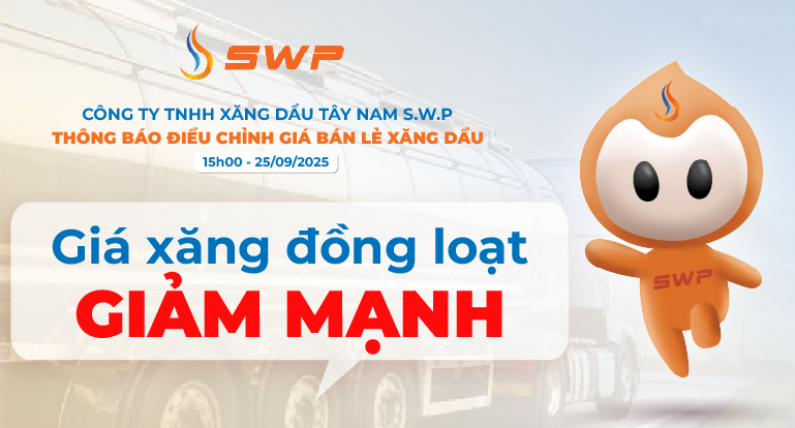 Giá xăng ngày đồng loạt giảm mạnh chiều ngày 25/9