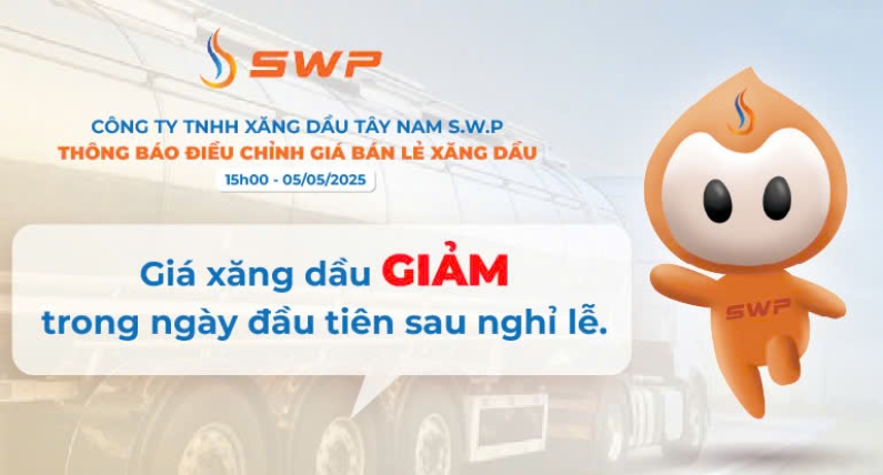 Giá xăng dầu hôm nay 5/5/2025: Đồng loạt giảm trong ngày đầu tiên sau nghỉ lễ