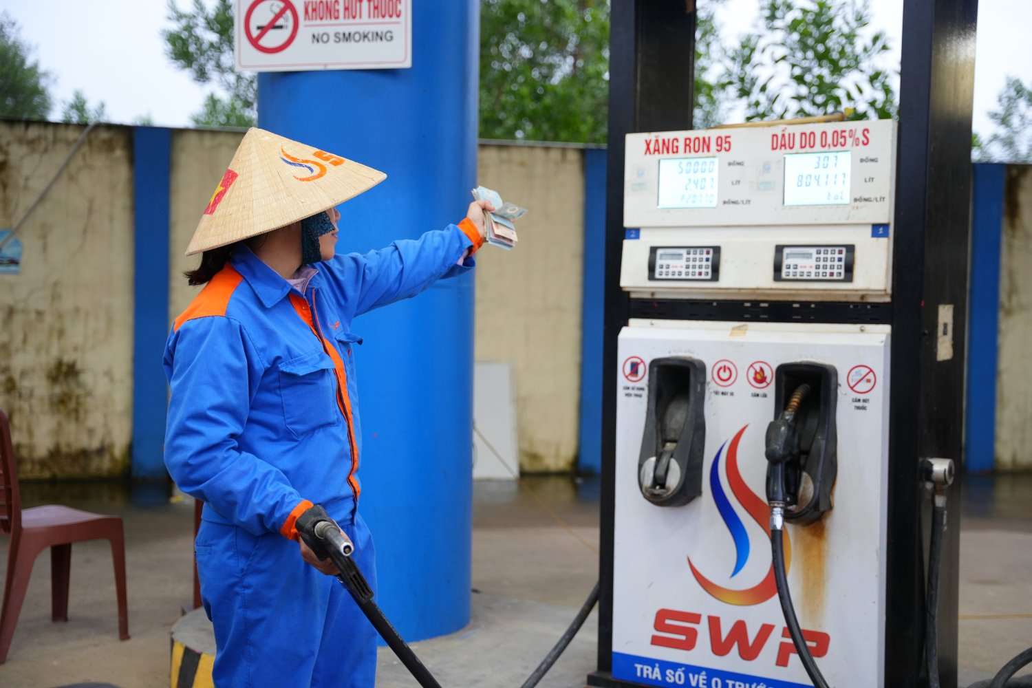 Tây Nam SWP cập nhật giá xăng dầu ngày 24/3/2026.