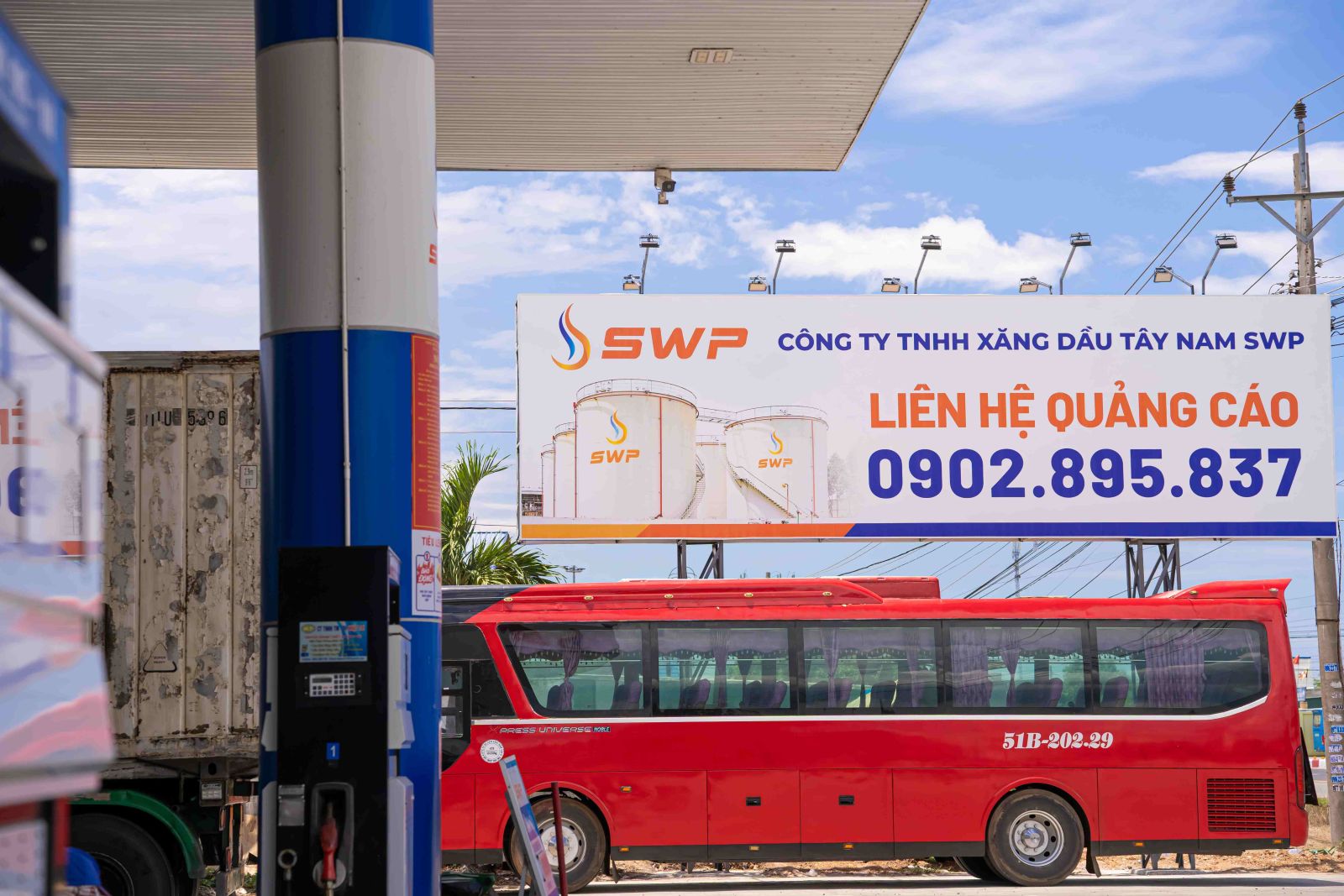 Cửa hàng xăng dầu Tây Nam SWP