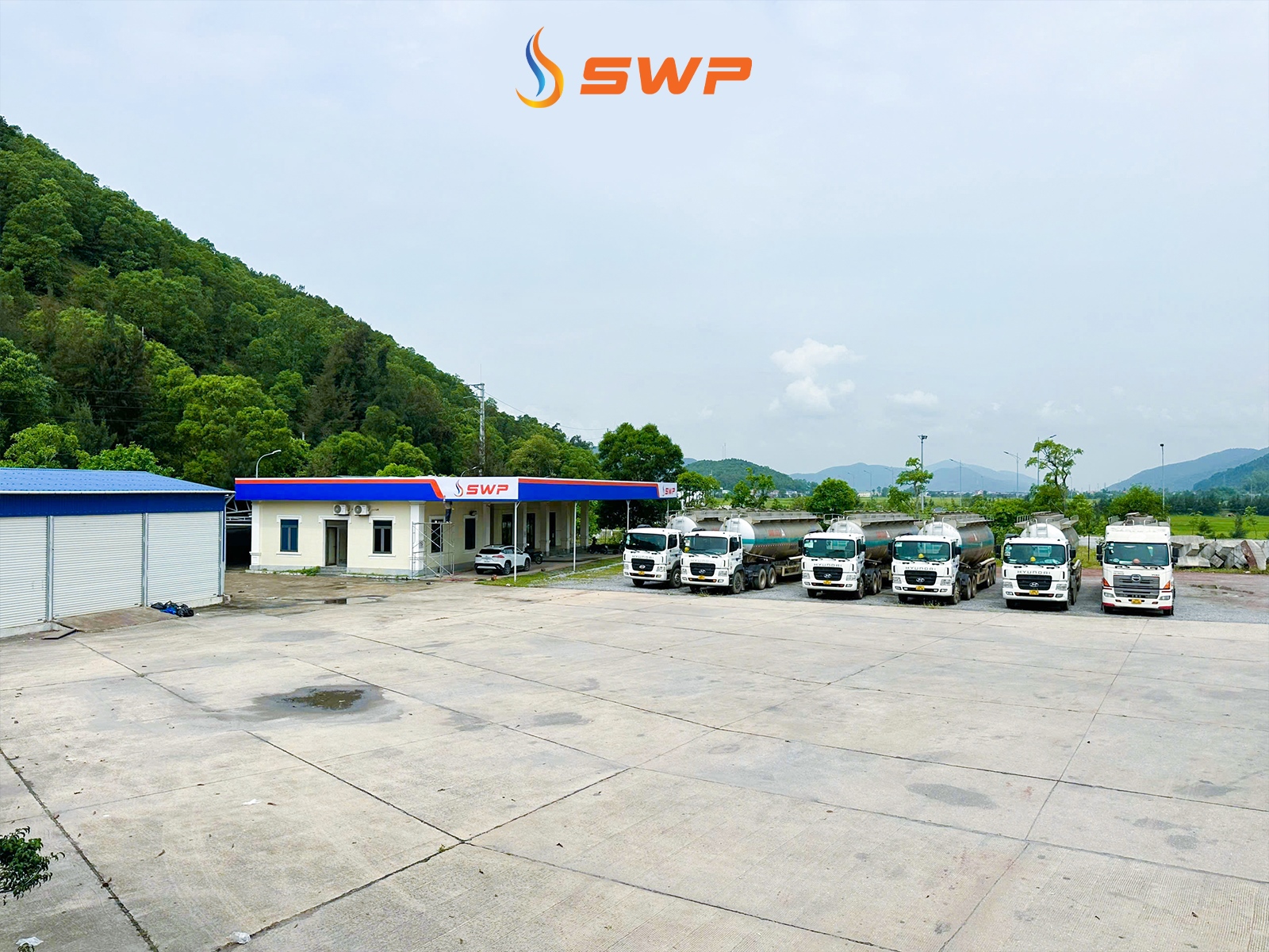 Văn phòng của Tây Nam SWP tại kho xăng dầu DKC Nghi Thiết